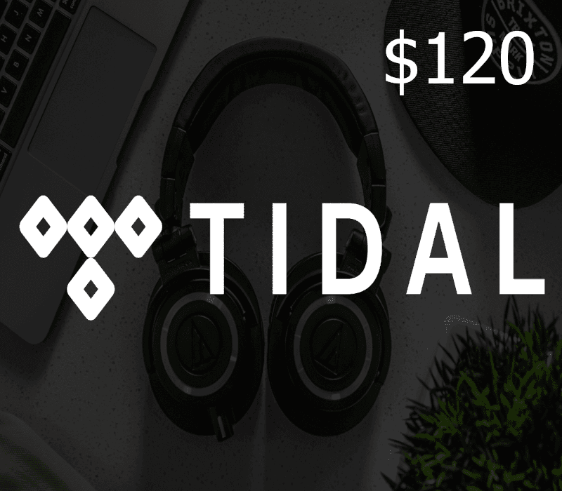TIDAL $120 Gift Card US cover art