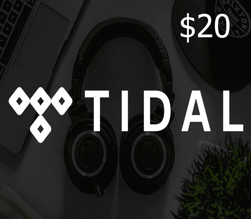 TIDAL $20 Gift Card US cover art