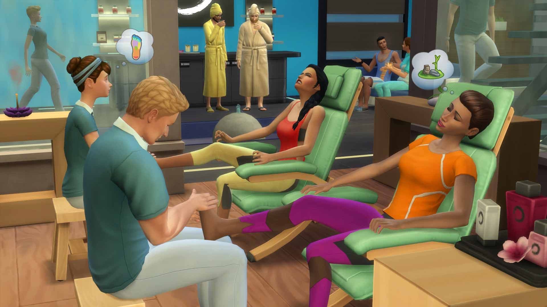 The Sims 4 Get Together + Spa Day + Movie Hangout Stuff DLC Bundle PC EA App CD Key screenshot 2