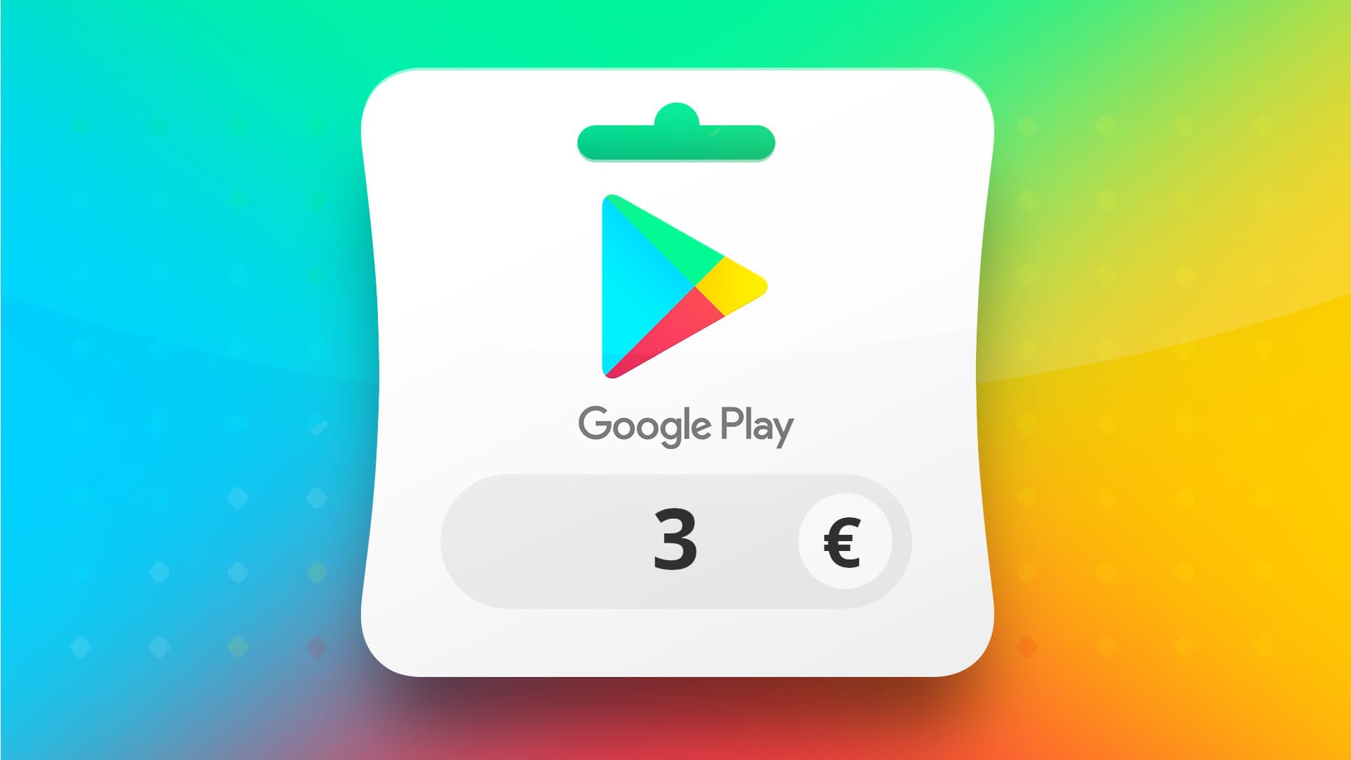 Tangkapan layar 1 Google Play EUR 3 Gift Card AT