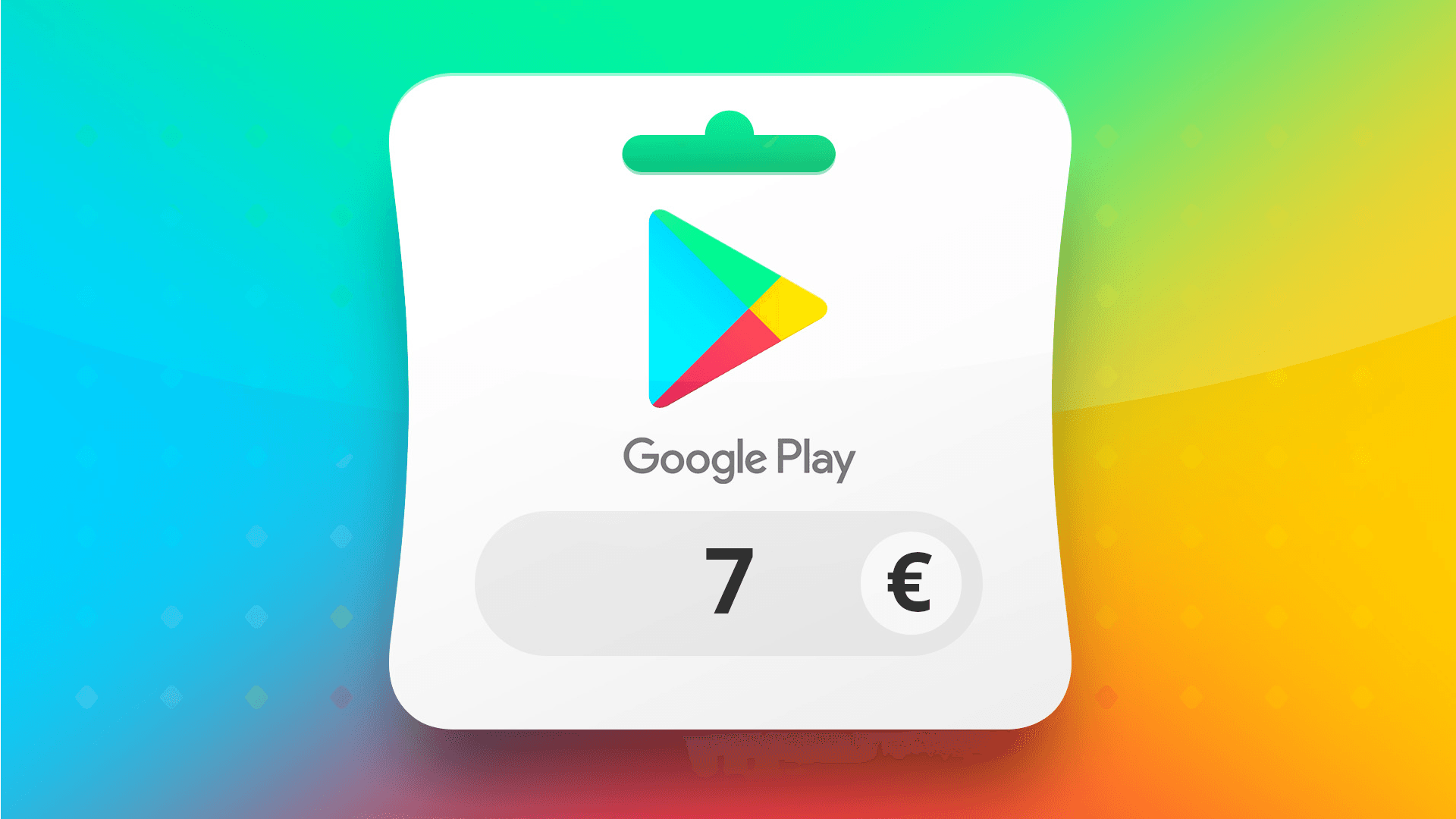 Imajen ekrã 1 husi Google Play EUR 7 Gift Card AT