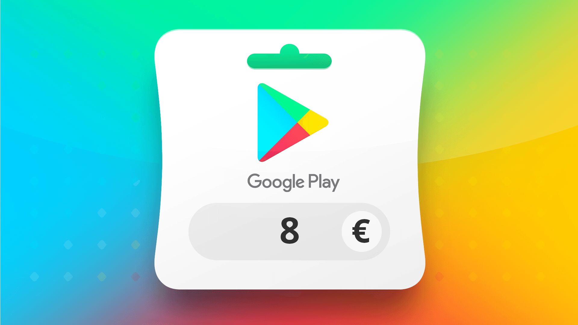 Imajen ekrã 1 husi Google Play EUR 8 Gift Card AT