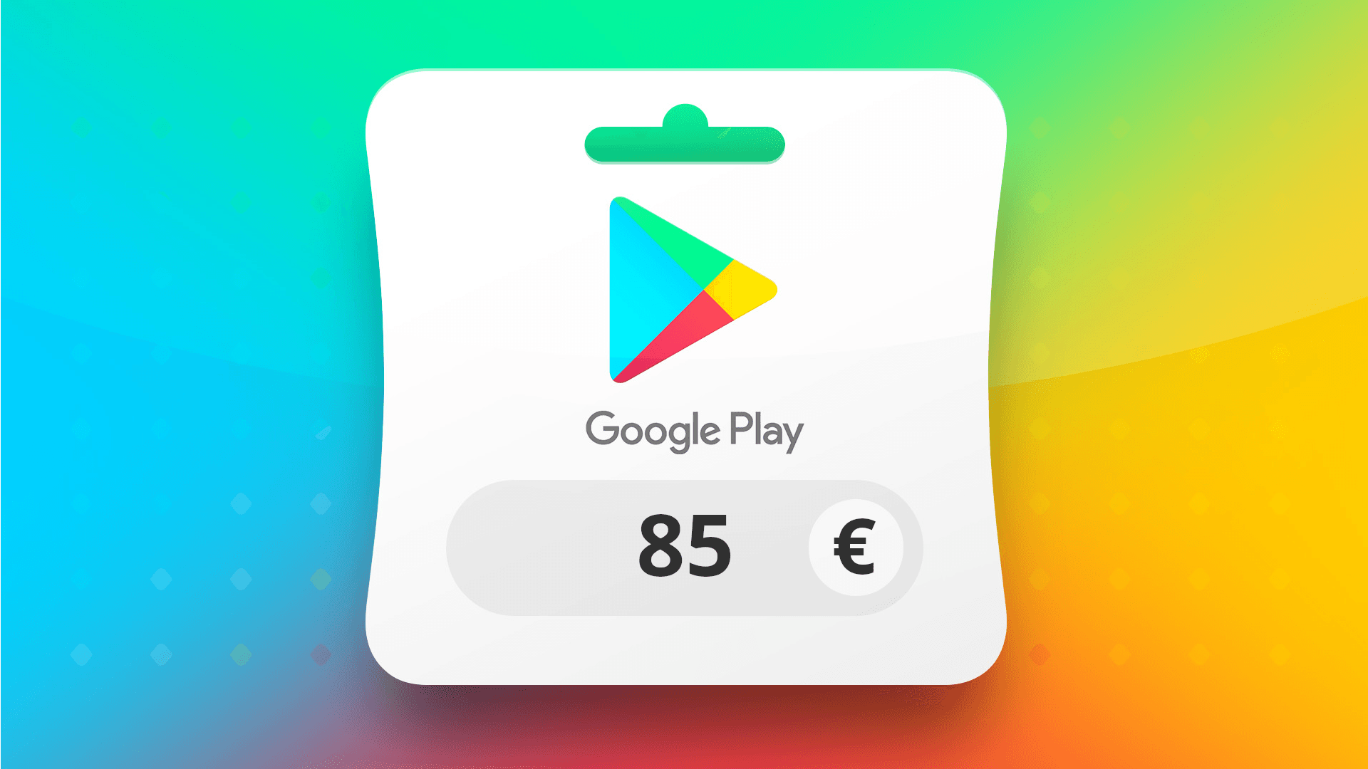 Imajen ekrã 1 husi Google Play EUR 85 Gift Card AT