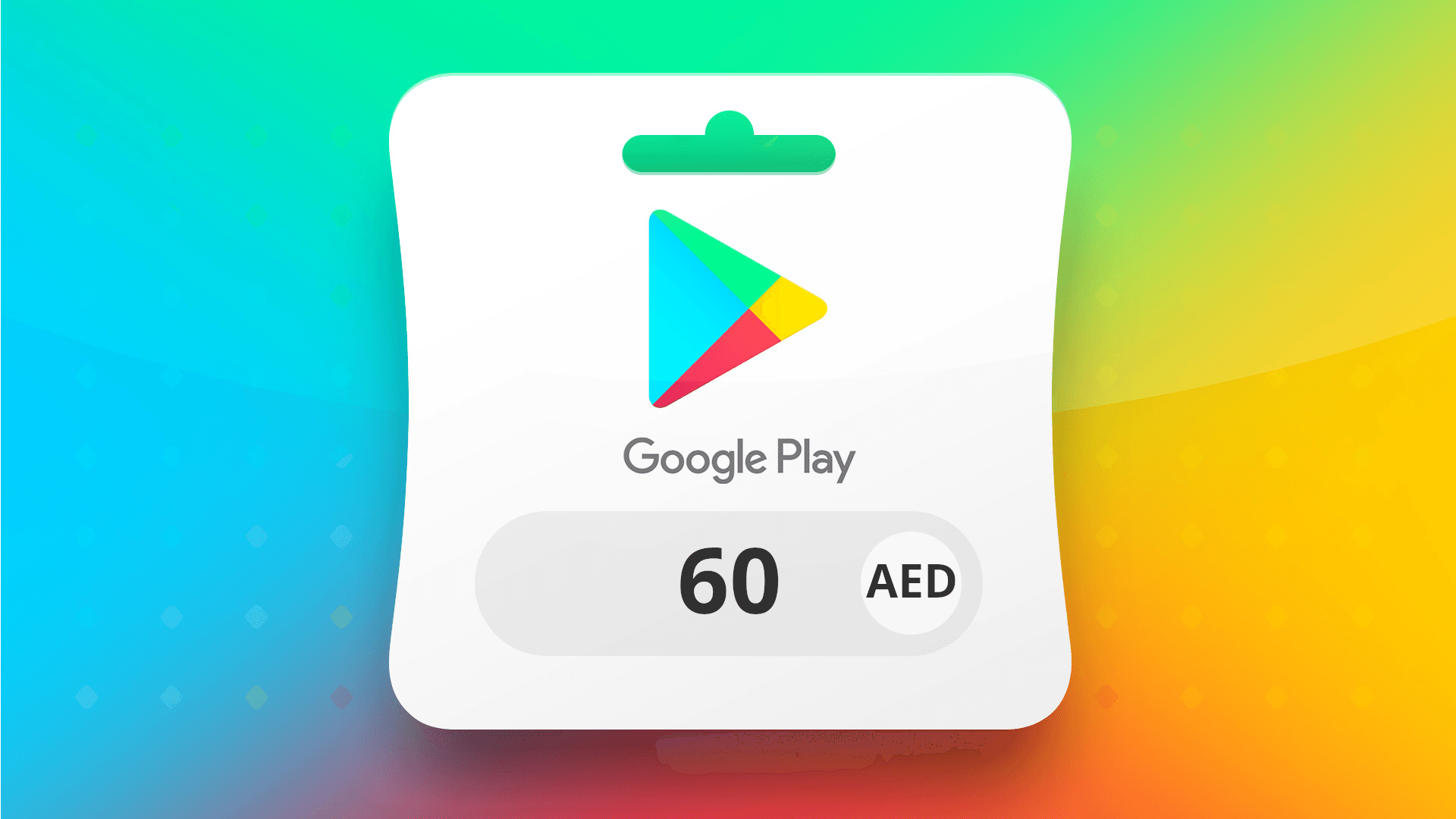 Tangkapan layar 1 Google Play AED 60 Gift Card AE