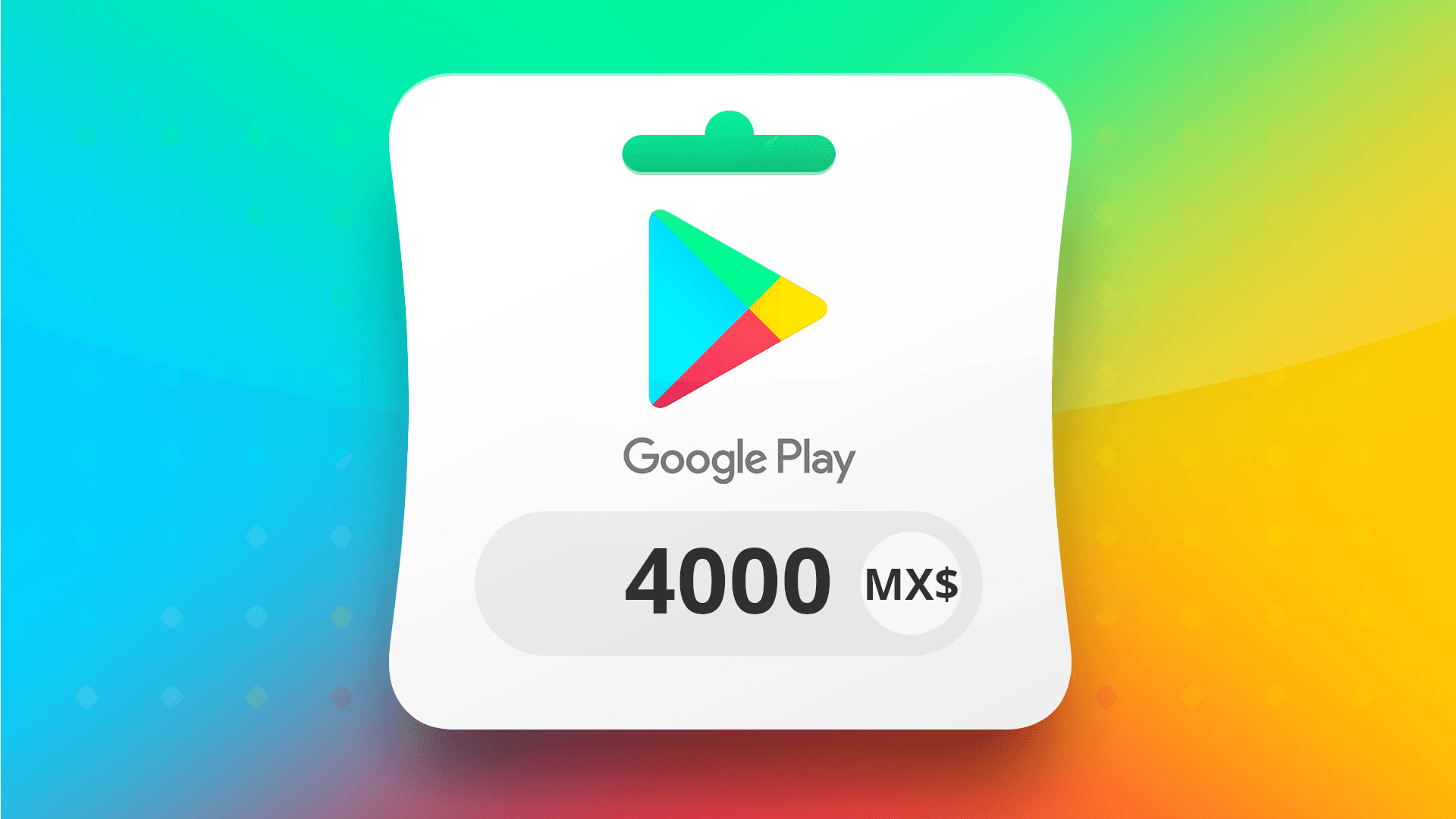 Tangkapan layar 1 Google Play MXN 4000 Gift Card MX