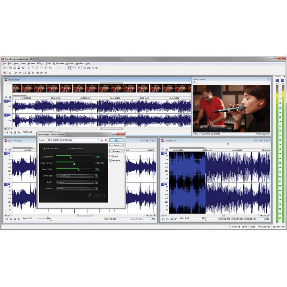 MAGIX Sound Forge Audio Studio 10 Digital Download CD Key screenshot 1