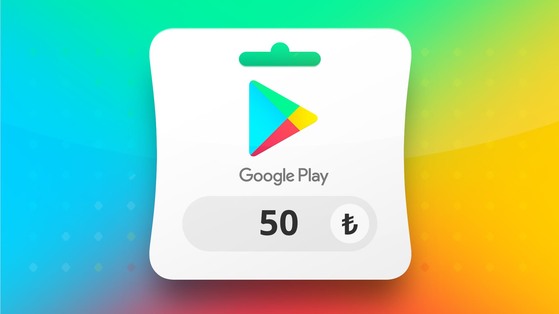 Tangkapan layar 1 Google Play TRY 50 Gift Card TR