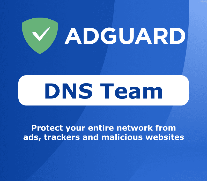 AdGuard DNS Team Key (1 Month / 200 Devices) cover art