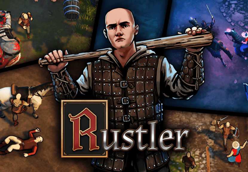 Kapa husi Rustler Grand Theft Horse PC Steam CD Key