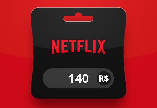 Netflix BRL 140 Gift Card BR cover art