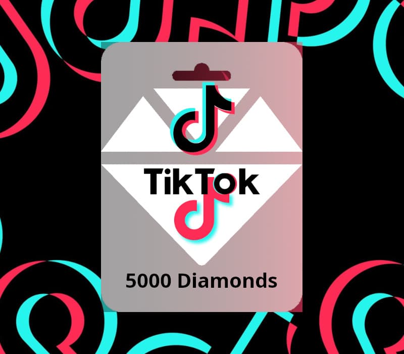 TikTok 5000 Diamonds CD Key CN cover art