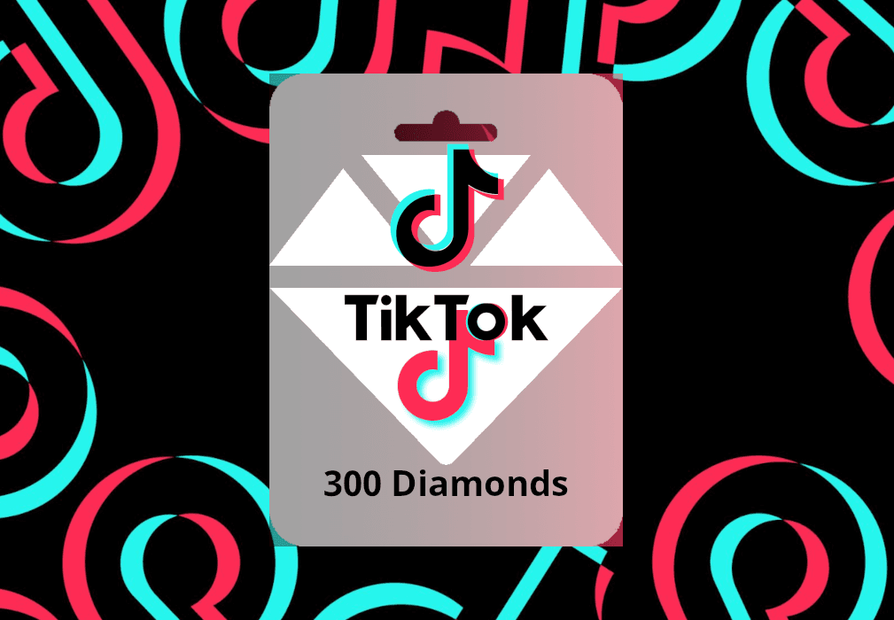 TikTok 300 Diamonds CD Key CN cover art