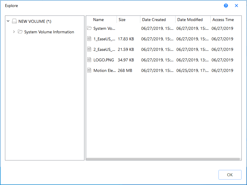EaseUs Partition Recovery for Windows Key screenshot 2