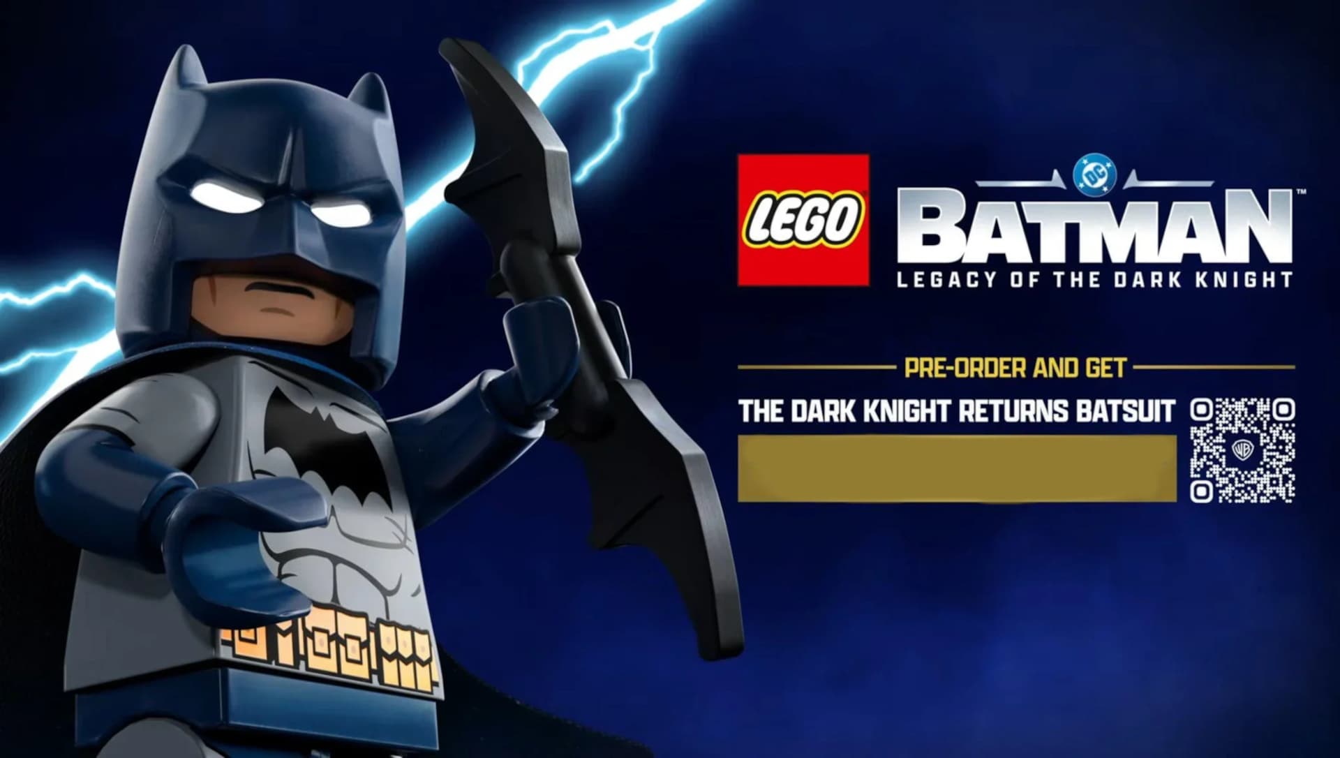 LEGO Batman: Legacy of the Dark Knight - Pre-Order Bonus DLC Xbox Series X|S CD Key screenshot 1
