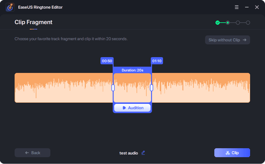 EaseUS Ringtone Editor CD Key screenshot 1