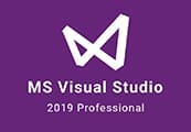 MS Visual Studio 2019 Professional EU CD Key cover art