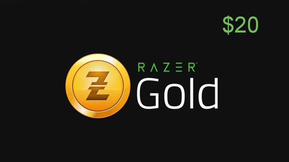 Razer Gold USD 20 Global screenshot 1