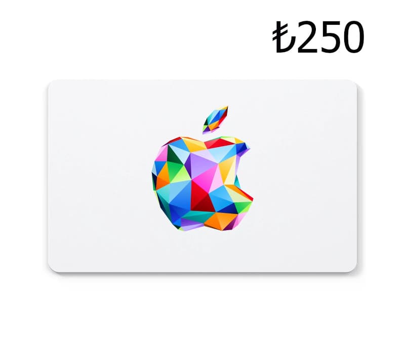 Kapa husi Apple ₺250 Gift Card TR