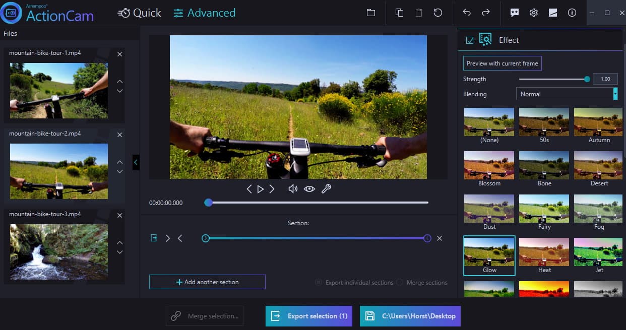 Captura de ecrã 2 de Ashampoo ActionCam Key