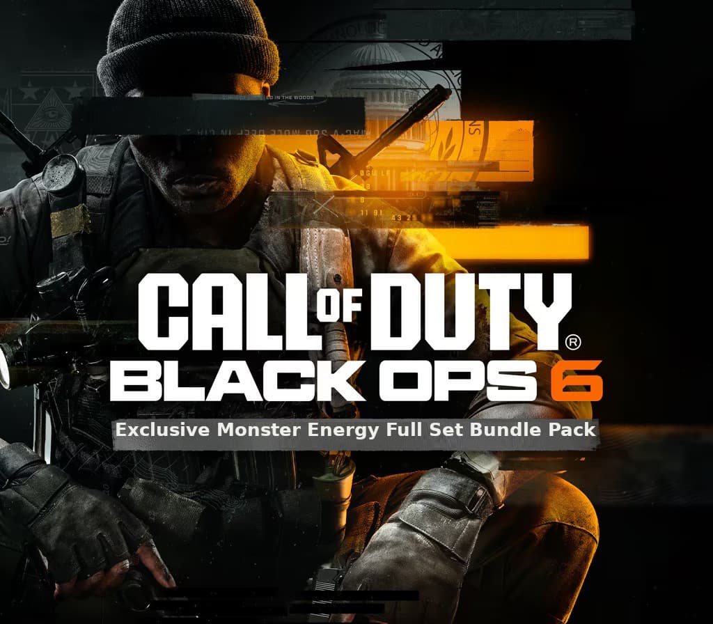 Kapa husi Call of Duty: Black Ops 6 - Exclusive Monster Energy Premium Full Set Pack PC/PS4/PS5/XBOX One/Series X|S CD Key