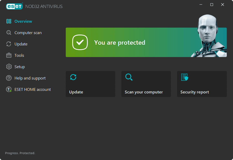 ESET NOD32 Antivirus Gamer Edition 2025 Key (1 Year / 1 PC) screenshot 1