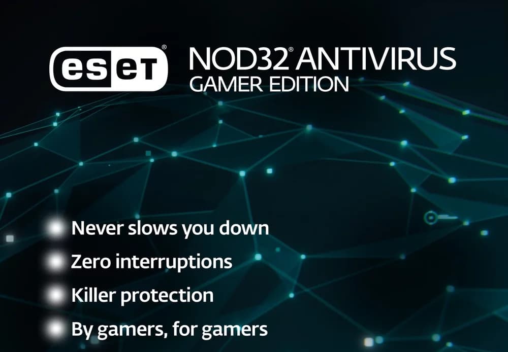 ESET NOD32 Antivirus Gamer Edition 2024 Key (1 Year / 1 PC) cover art