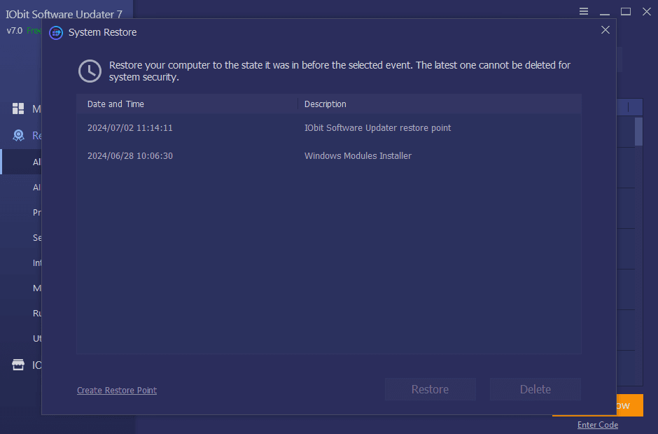 IObit Software Updater 7 Pro Key (1 Year / 3 PCs) screenshot 4
