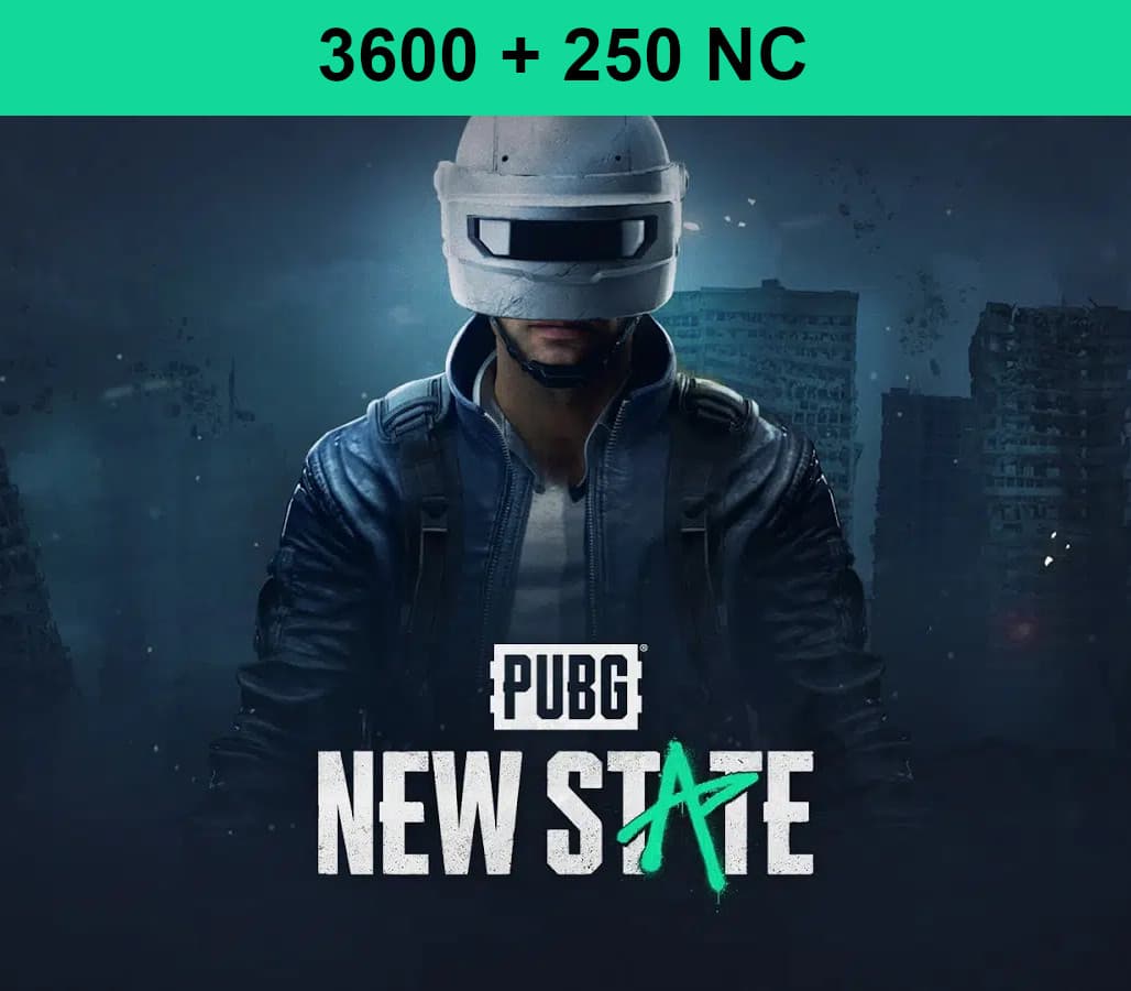 PUBG: NEW STATE - 3600 + 250 NC CD Key cover art
