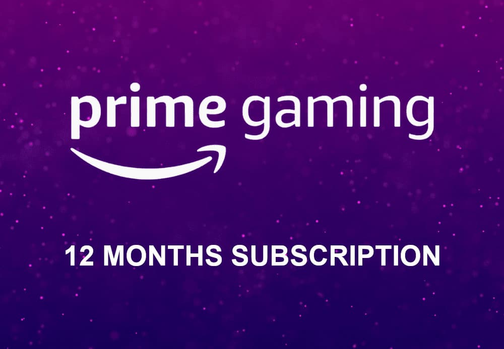 Amazon Prime Gaming 12 Months Subscription ACCOUNT cover art