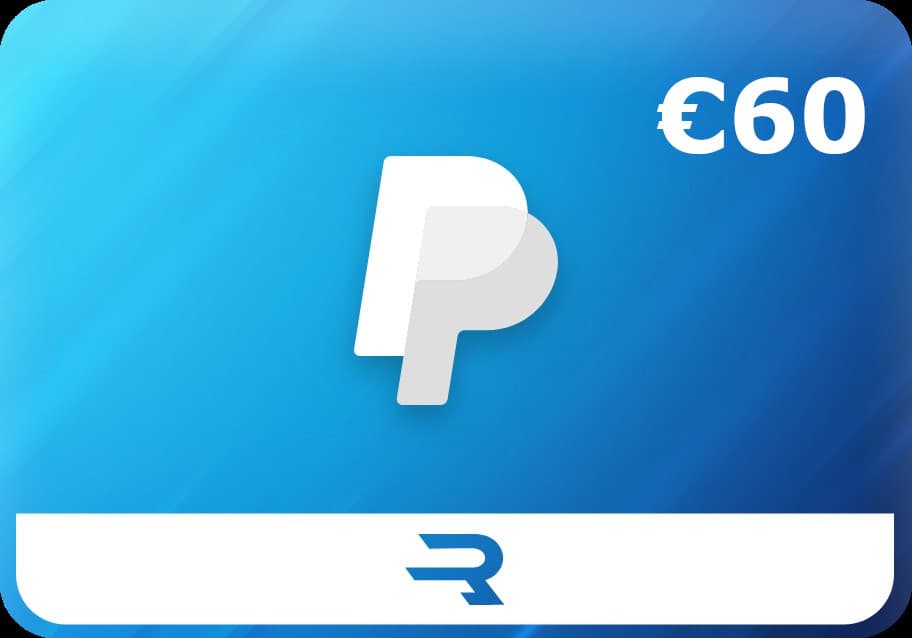Rewarble PayPal €60 Gift Card cover art