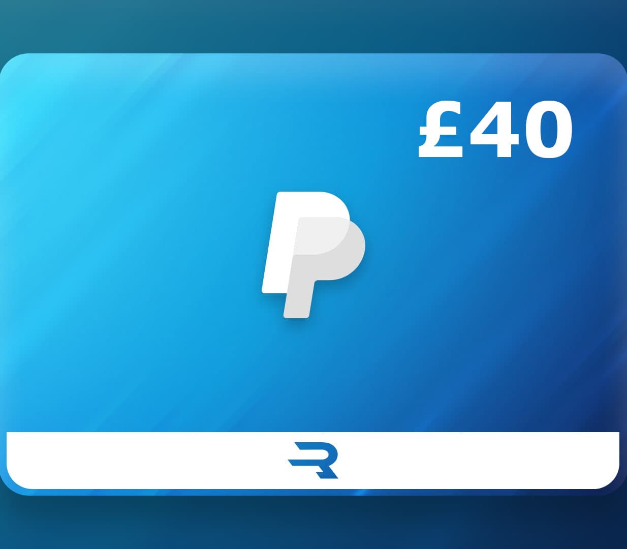 Rewarble PayPal £40 Gift Card cover art