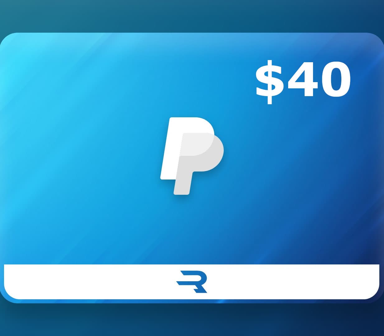Rewarble PayPal $40 Gift Card cover art