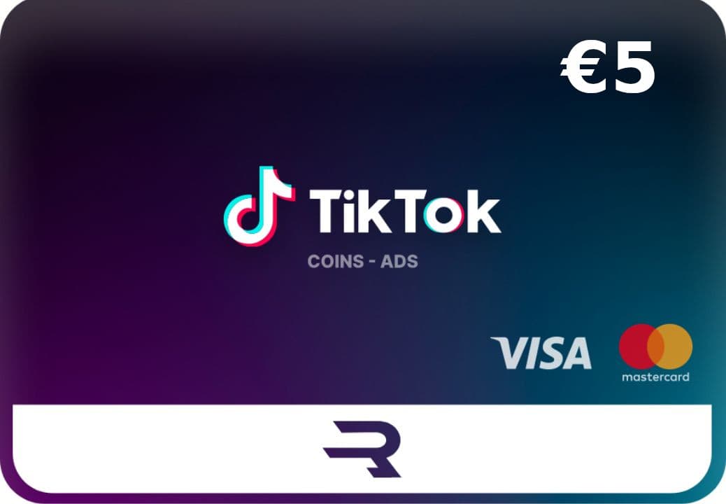 Rewarble TikTok EUR 5 Gift Card cover art