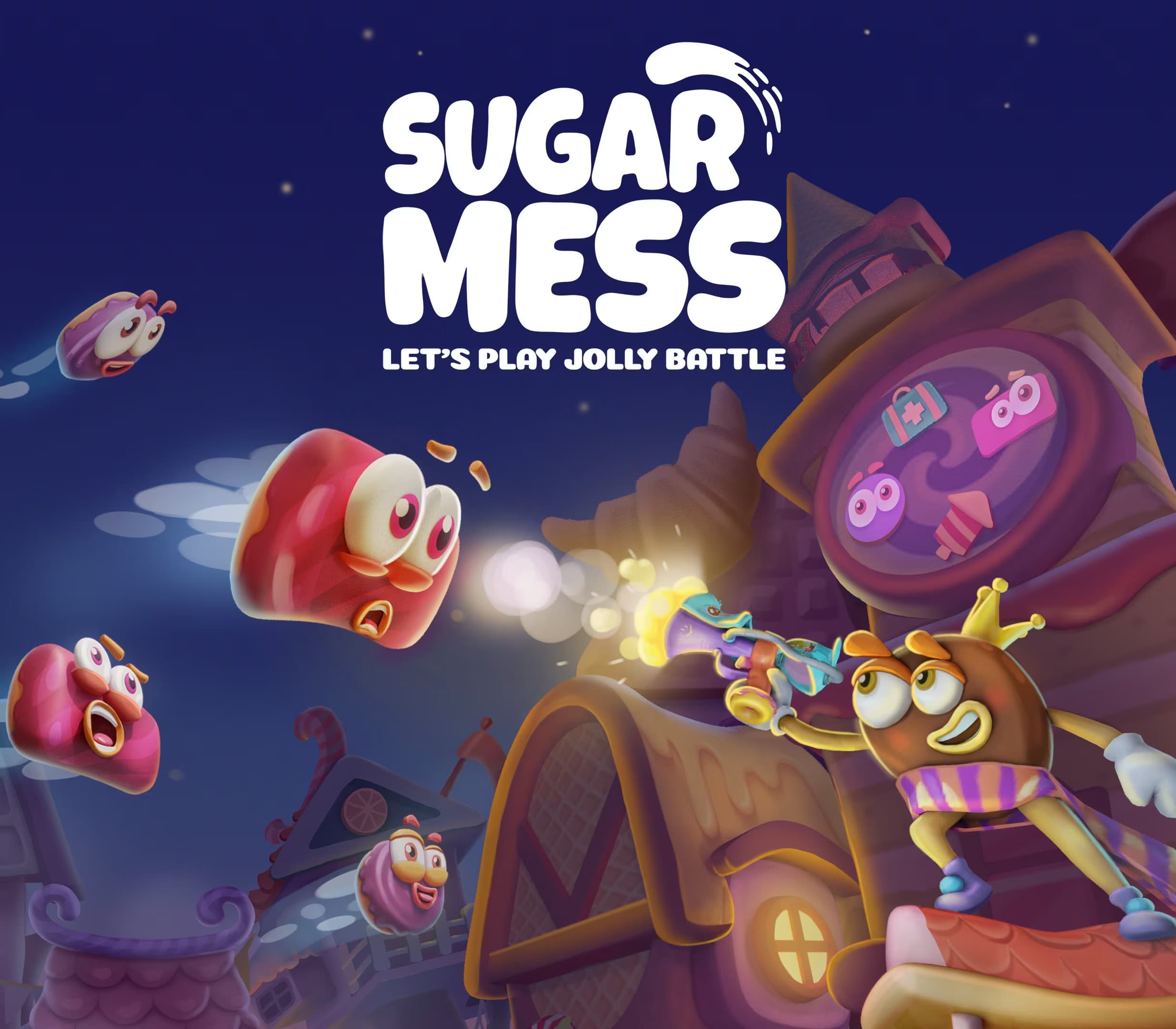 Sugar Mess - Let's Play Jolly Battle Steam CD Key cover art