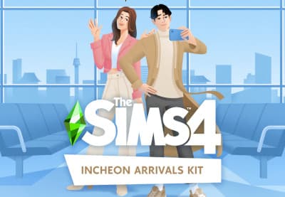 The Sims 4 - Incheon Arrivals Kit DLC PC EA App CD Key cover art