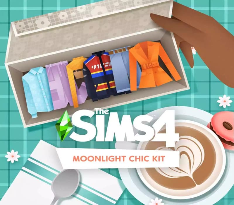 The Sims 4 - Moonlight Chic Kit DLC PC EA App CD Key cover art