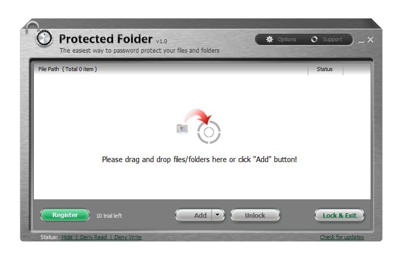 IObit Protected Folder Pro Key (1 Year / 1 PC) screenshot 1