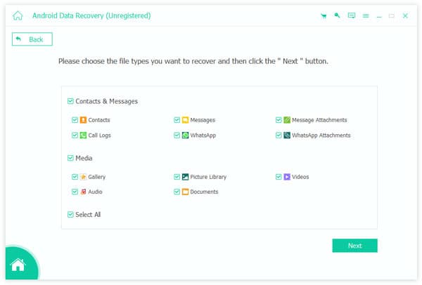 Apeaksoft Android Data Recovery Key (1 Year / 1 PC) screenshot 2