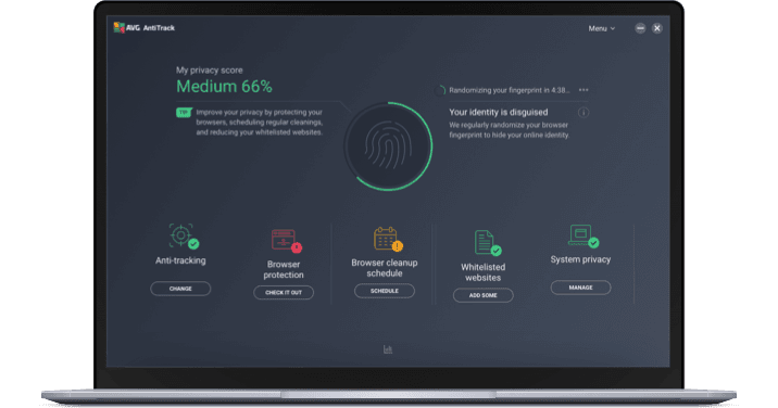AVG AntiTrack Key (3 Years / 1 PC) screenshot 2