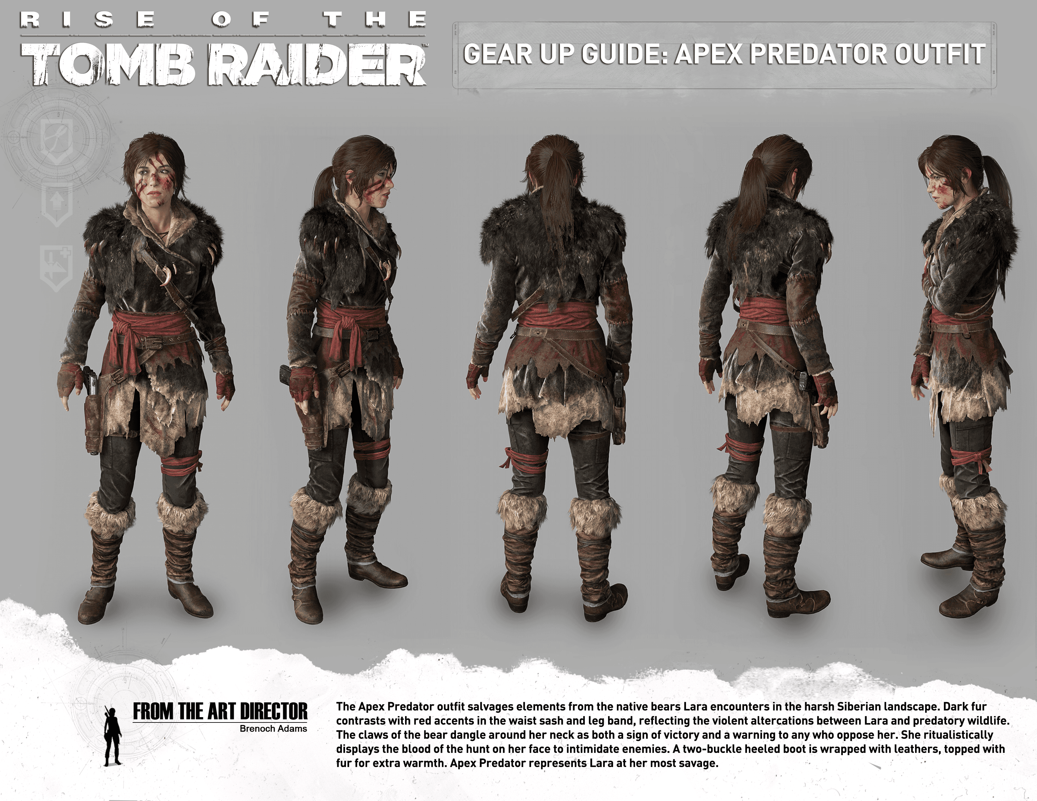 Imajen ekrã 2 husi Rise of the Tomb Raider - Apex Predator Outfit Pack DLC Steam CD Key