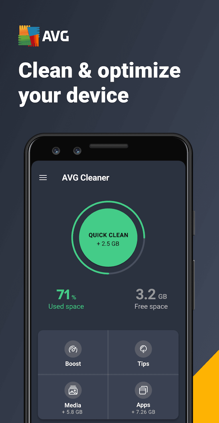 AVG Cleaner Pro for Android Key (1 Year / 1 Device) screenshot 2