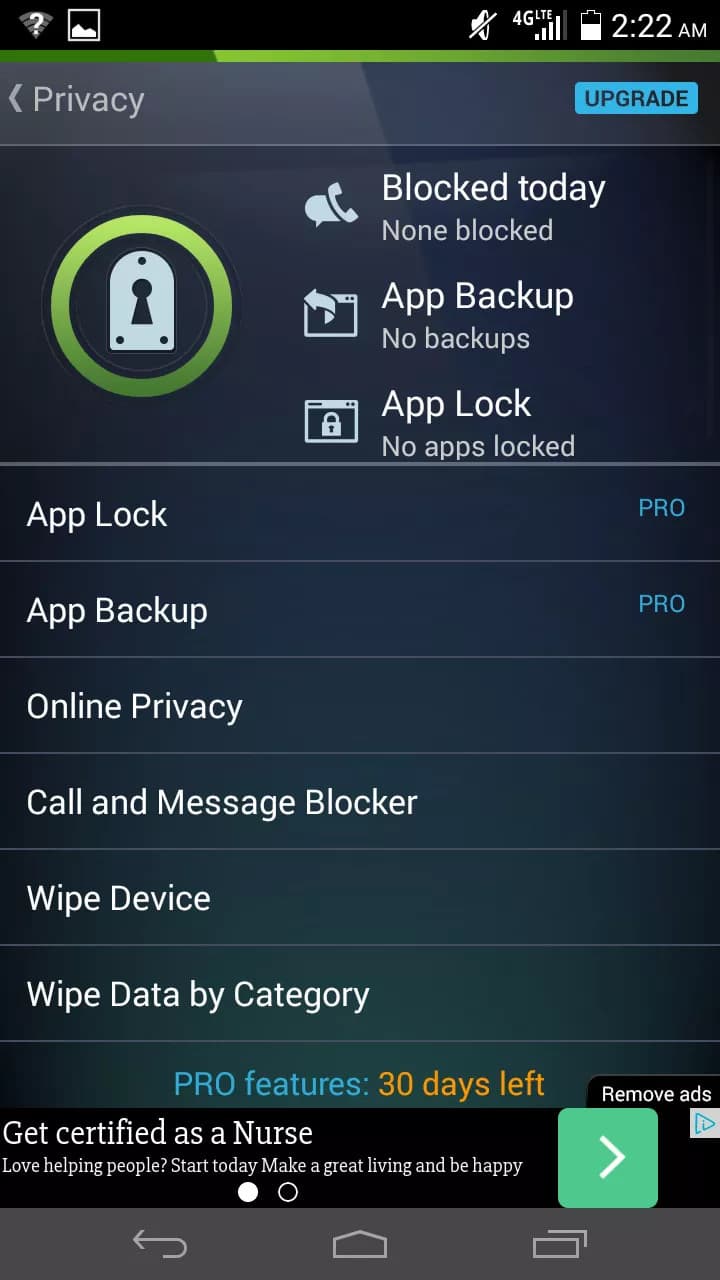 AVG Protection Pro for Android (1 Year / 1 Device) screenshot 2