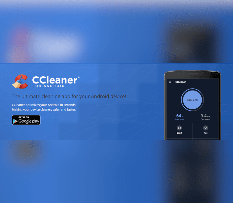 Capa de CCleaner Professional for Android Key (1 Year / 1 Device)