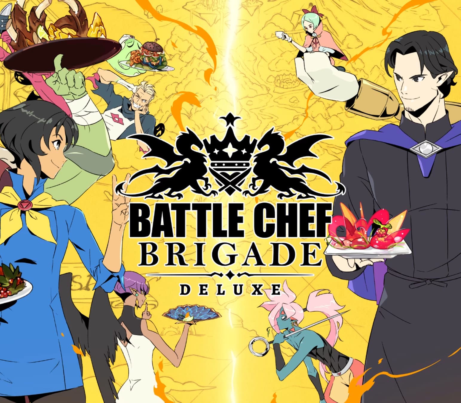 Capa de Battle Chef Brigade Deluxe PC Steam CD Key