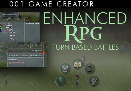 Kapa husi 001 Game Creator - Enhanced RPG (Turn-Based Battles) DLC Steam CD Key