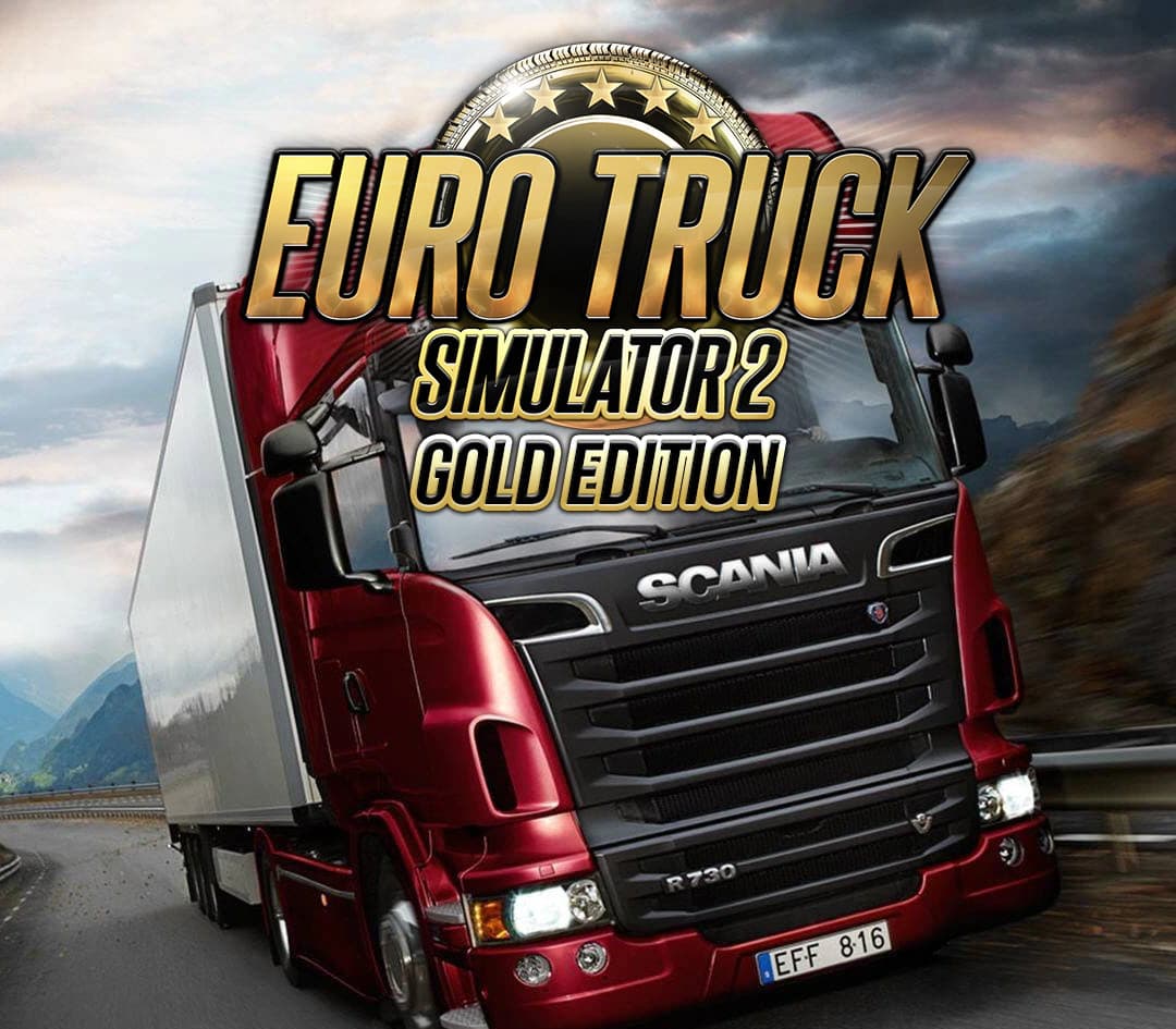 Euro Truck Simulator 2 Gold Bundle PC Steam CD Key cover art