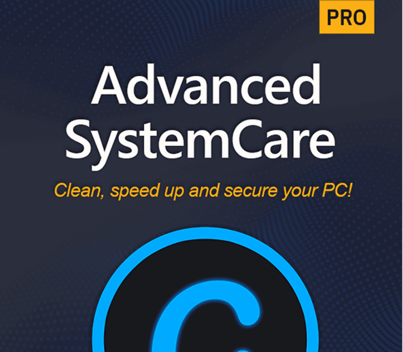 IObit Advanced SystemCare 19 Pro Key (1 Year / 1 PC) cover art