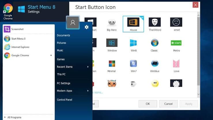 IObit Start Menu 8 Pro Key (1 Year / 1 PC) screenshot 1