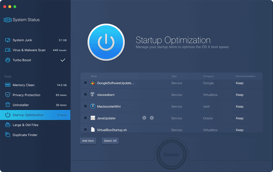 IObit MacBooster 8 Pro Key (1 Year / 3 Devices) screenshot 2