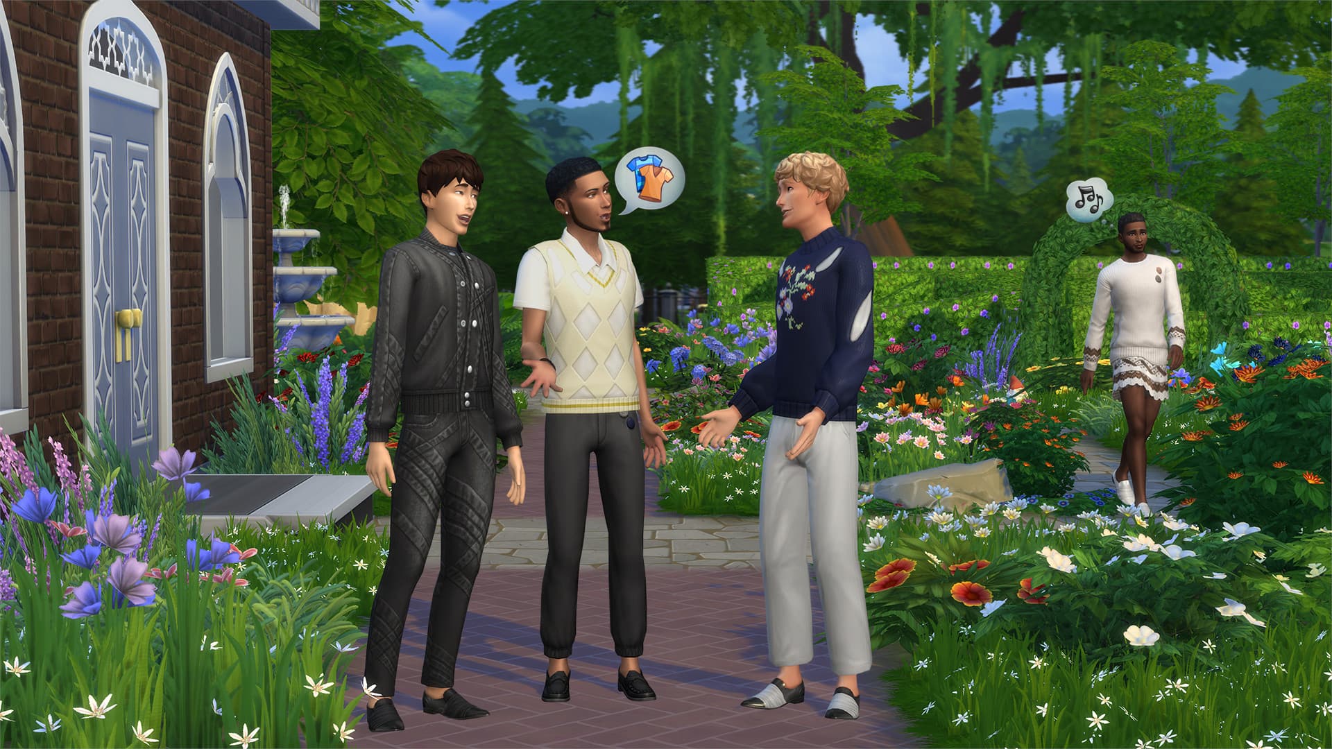 The Sims 4 - Modern Menswear Kit DLC PC EA App CD Key screenshot 2